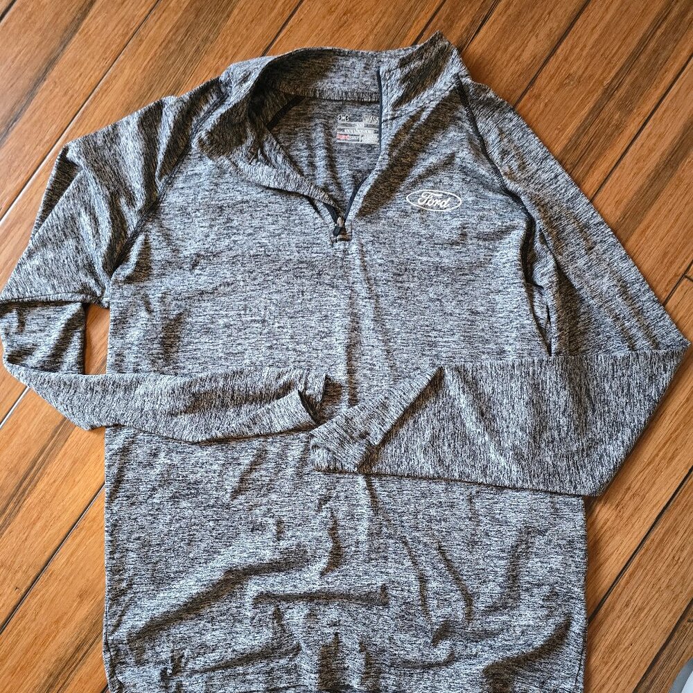 Mens Under Armour FORD DRI-FIT 1/2 ZIP Medium